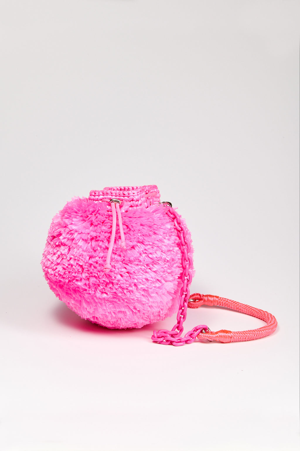 Bolsa Rafia Magenta
