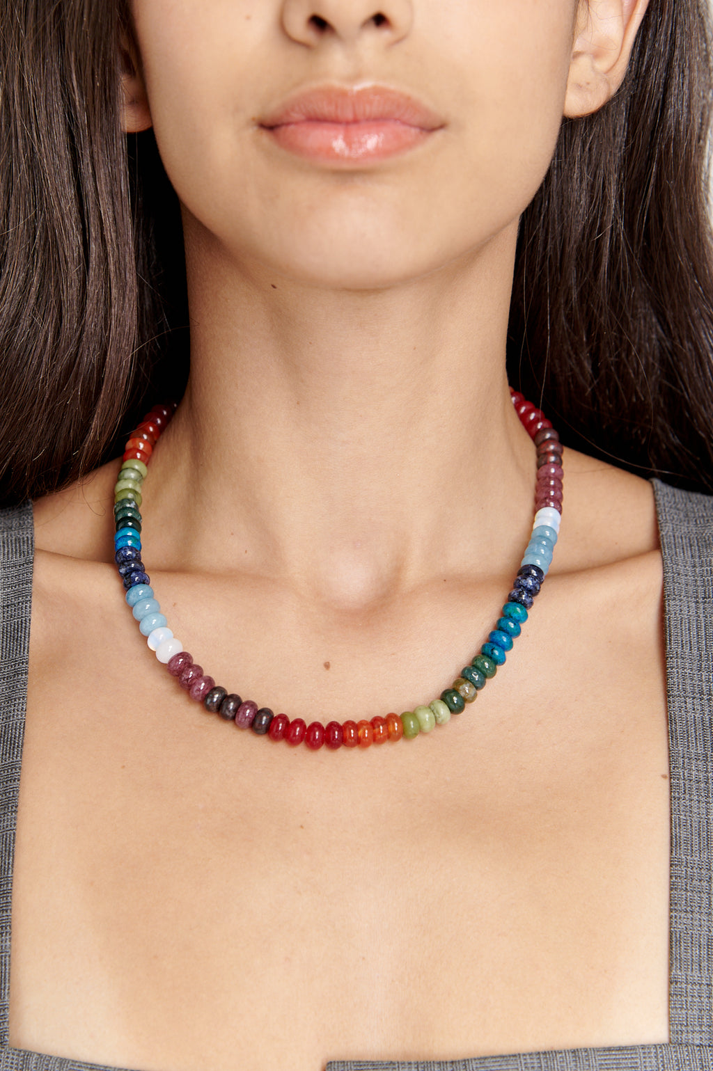 Collar Otoño Candy -Plata