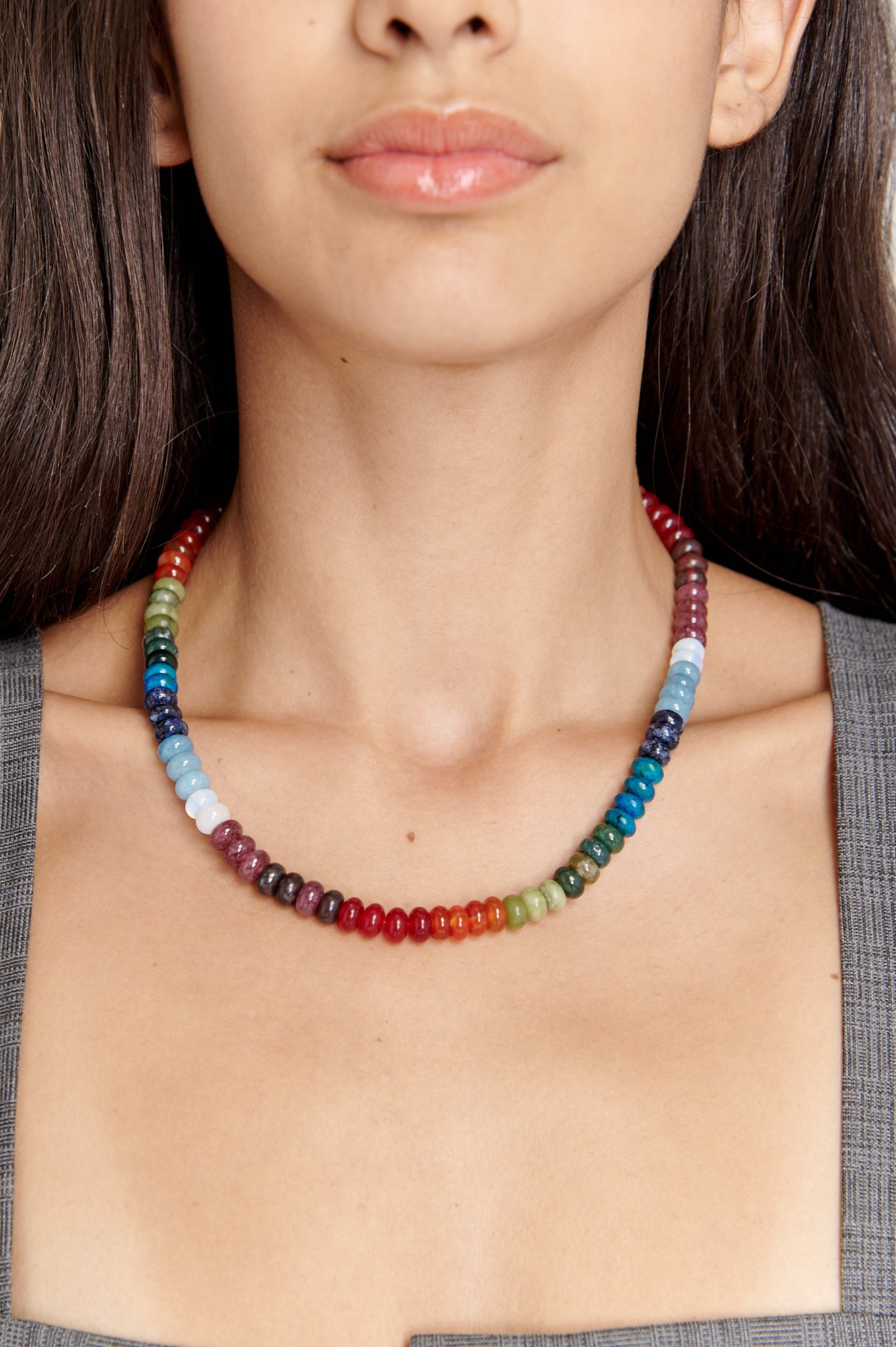 Collar Otoño Candy -Plata