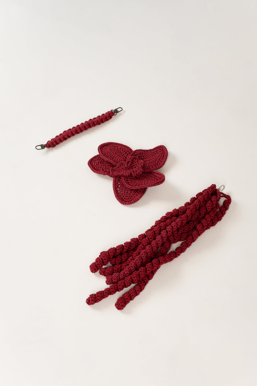 Bolsa Clutch con Pinza Mediana Set Completo