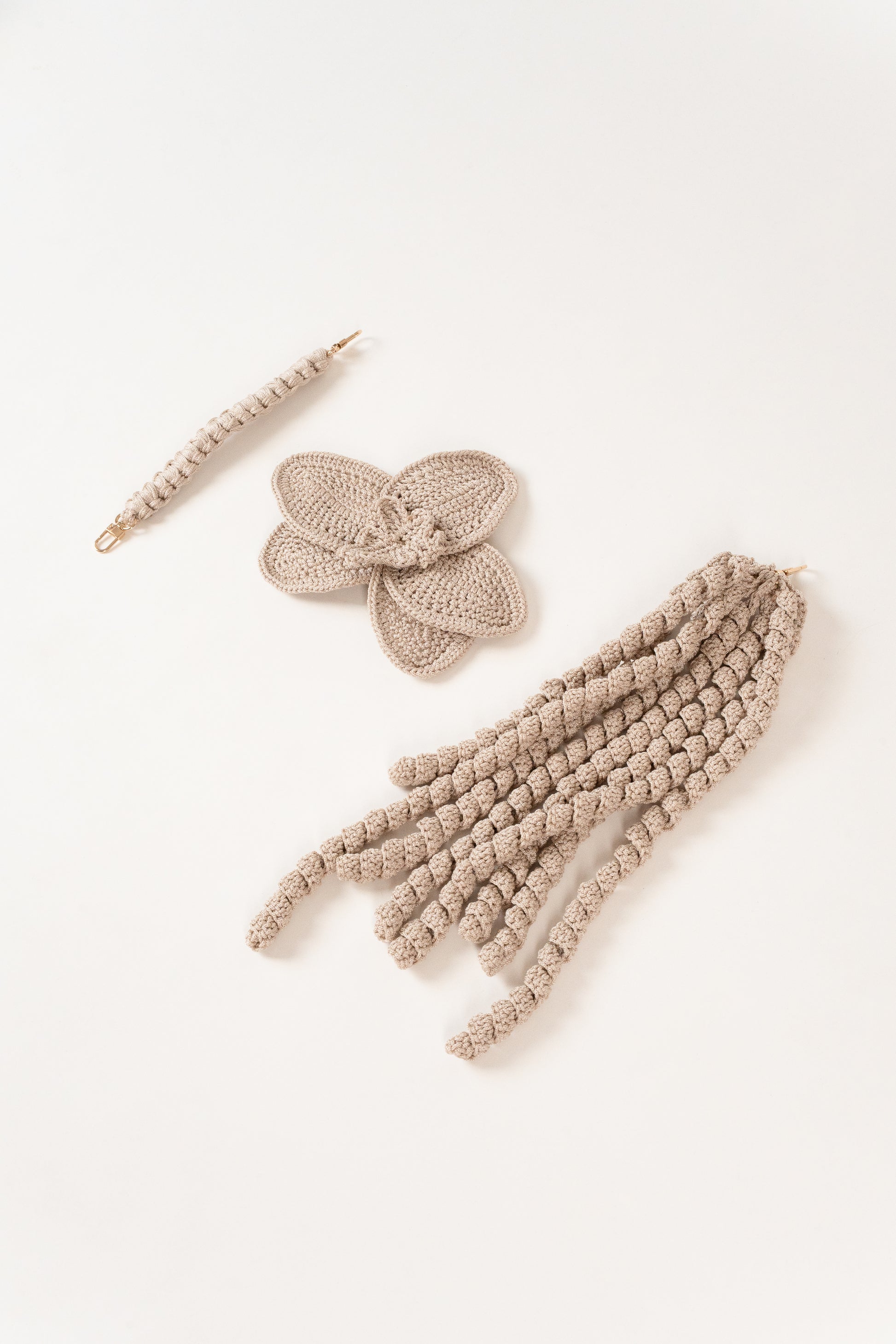 Bolsa Clutch con Pinza Mediana Set Completo