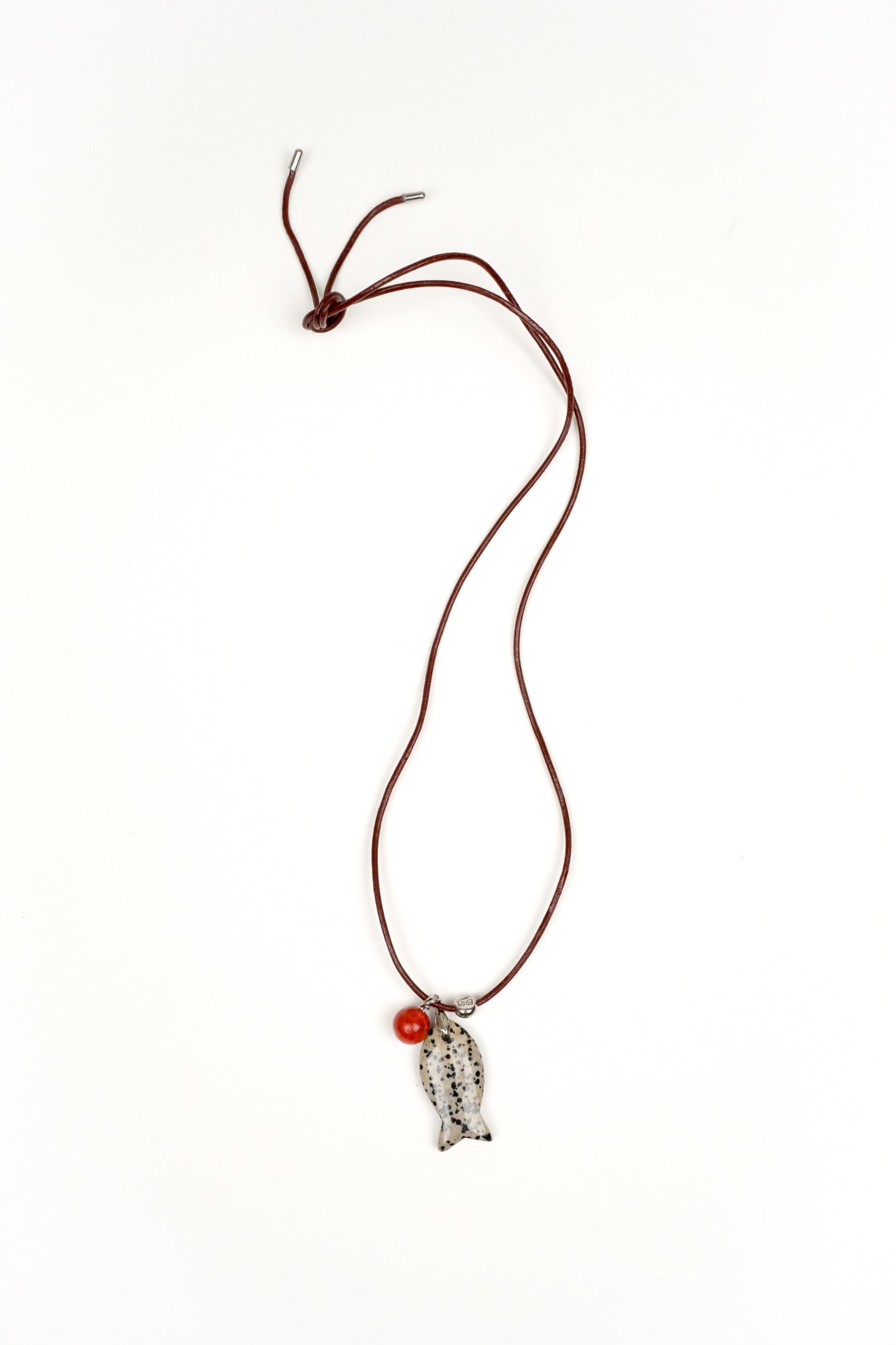 Collar Pescado en cordón