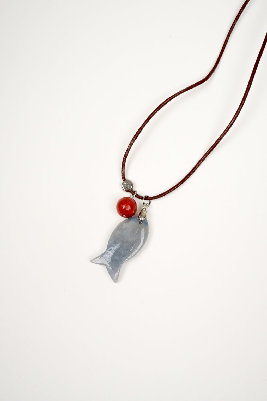 Collar Pescado en cordón