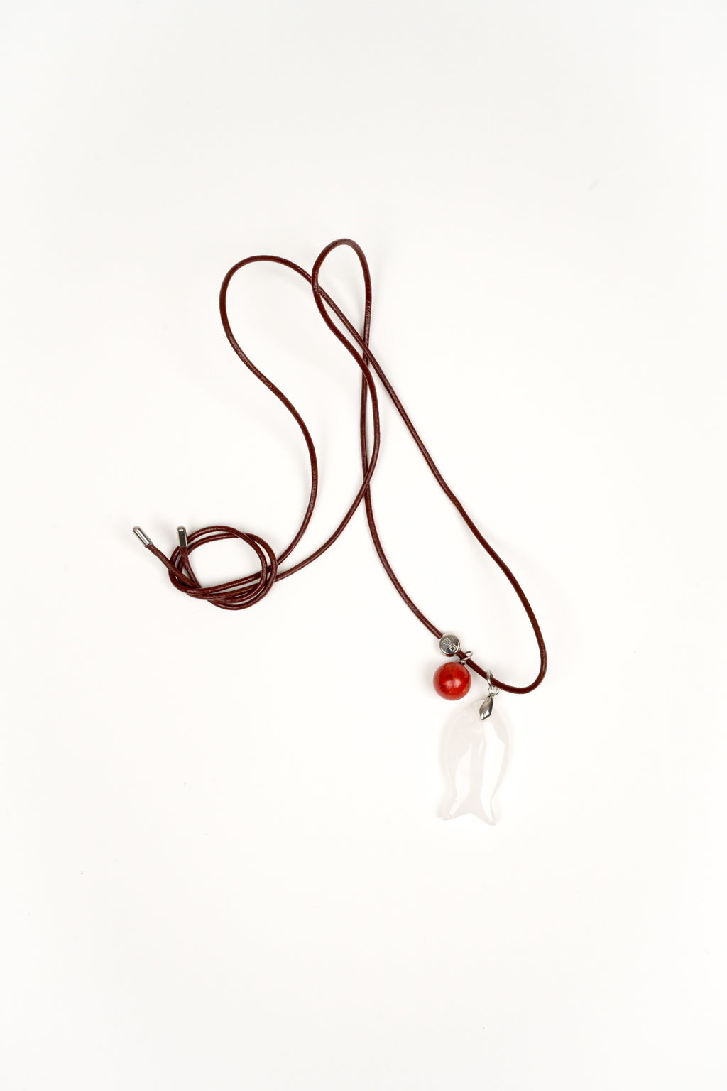 Collar Pescado en cordón