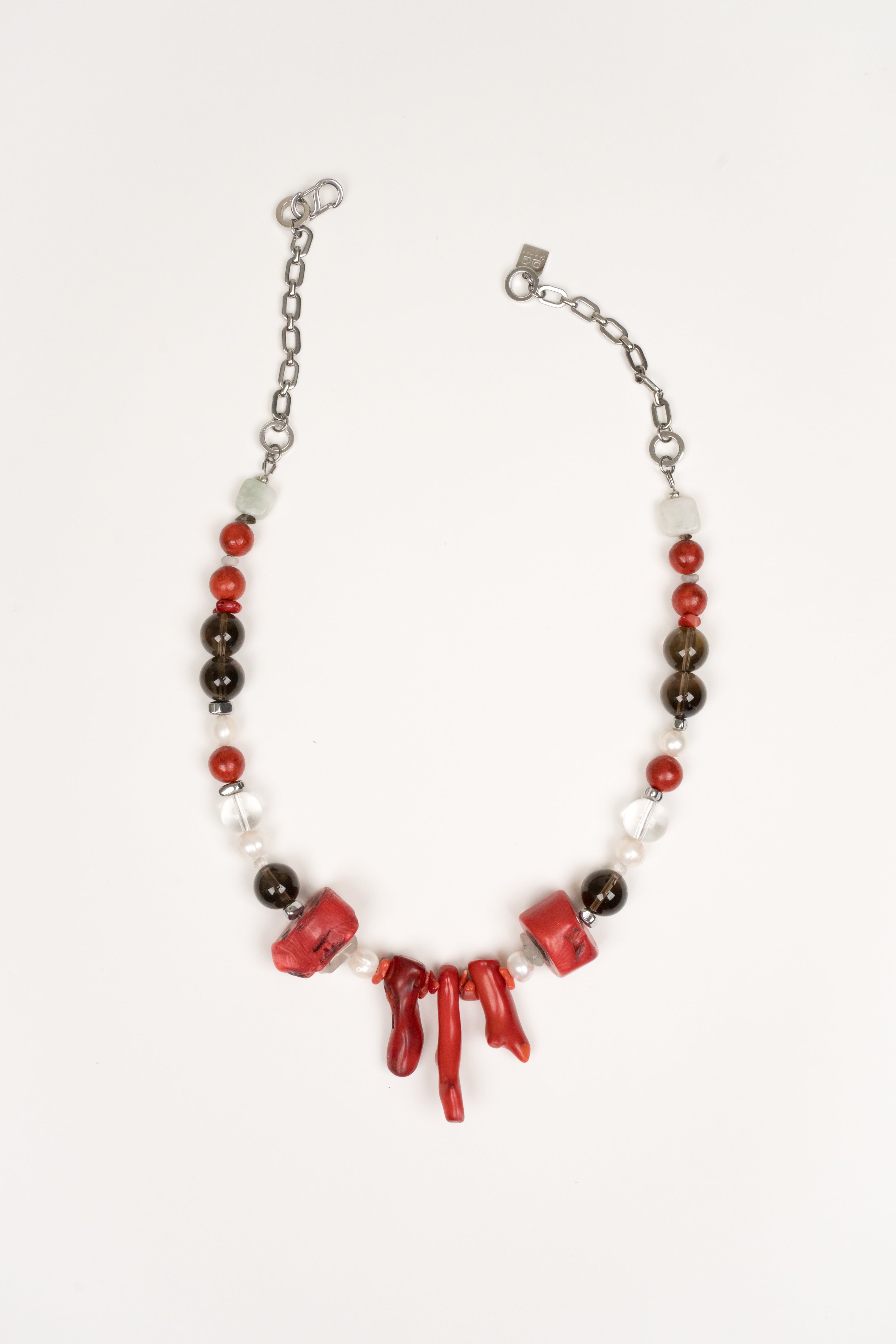 Collar Corales Cuarzo