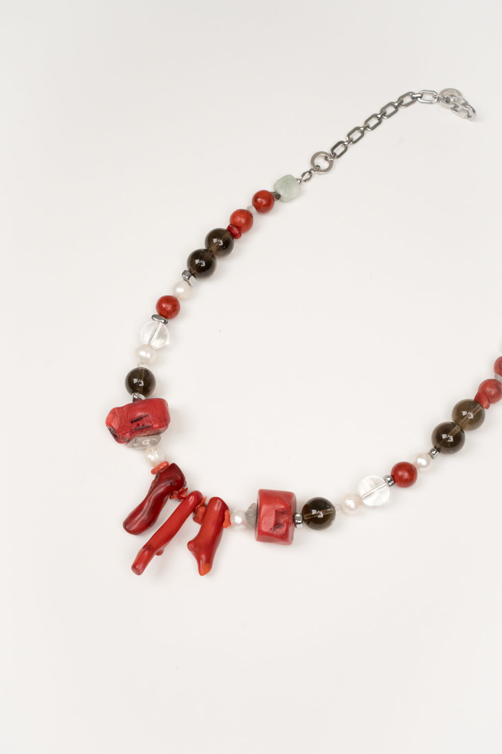 Collar Corales Cuarzo