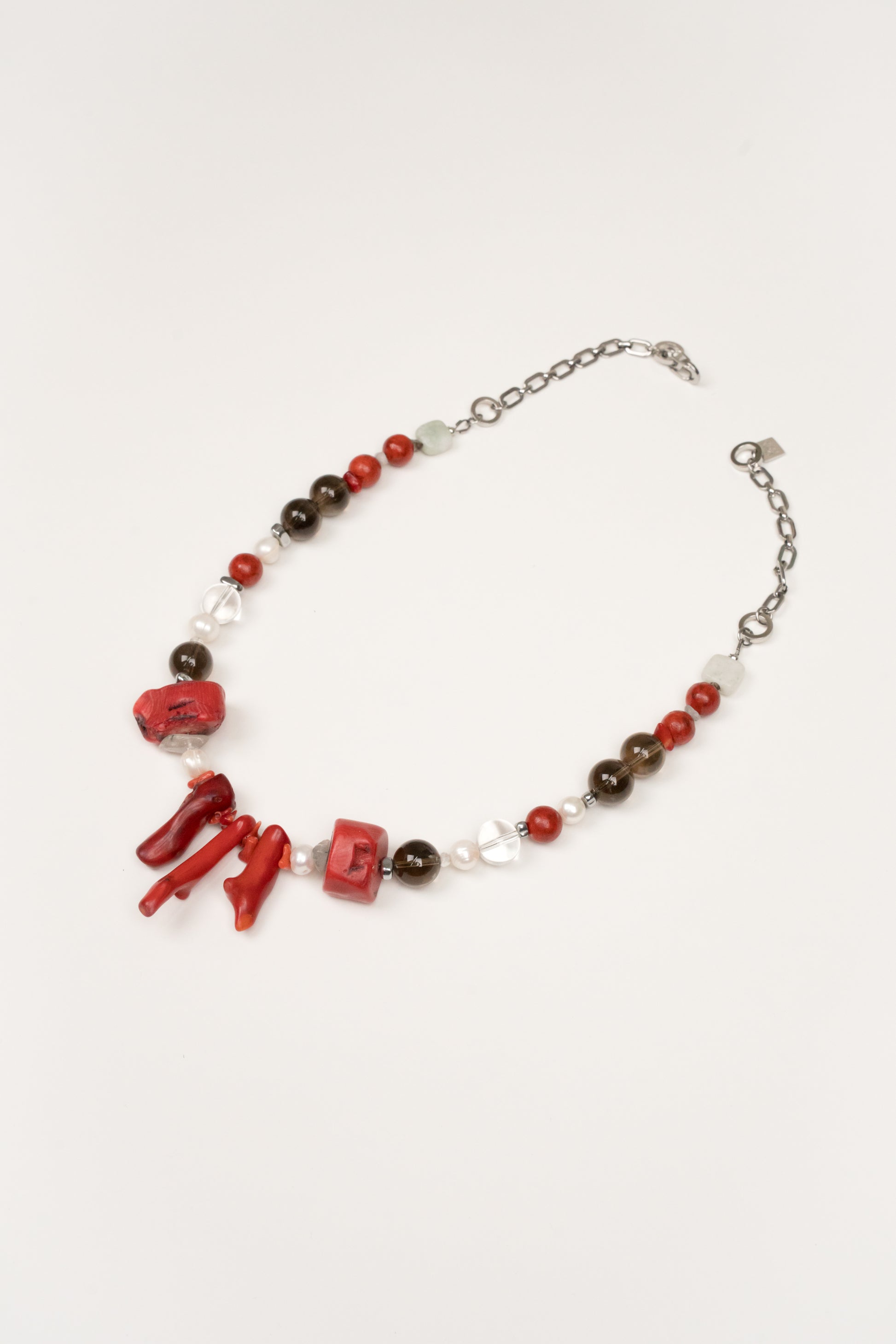Collar Corales Cuarzo